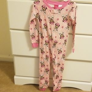 Minnie Mouse one piece Pajamas